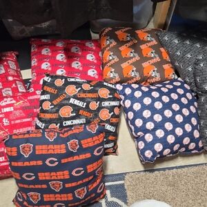 Assorted Sports Team Throw Pillows